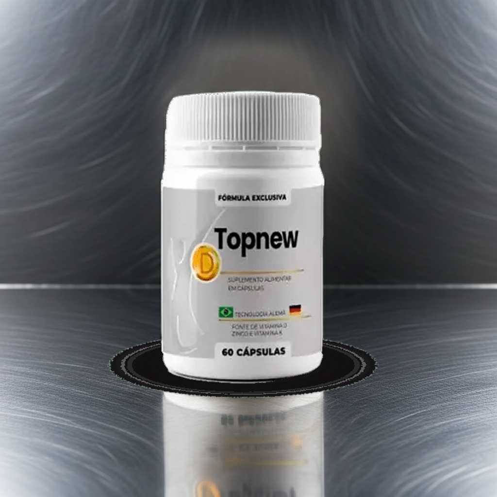 TopNew Vitamina D3 + K2 + Zinc — Huesos, Inmunidad y Vitalidad | 60 Cápsulas