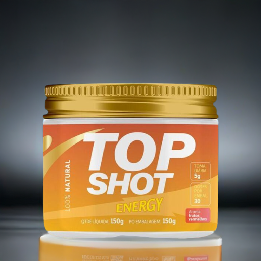 Top Shot — Suplemento en polvo con jengibre, cúrcuma, maca, propóleo, vitamina C y zinc