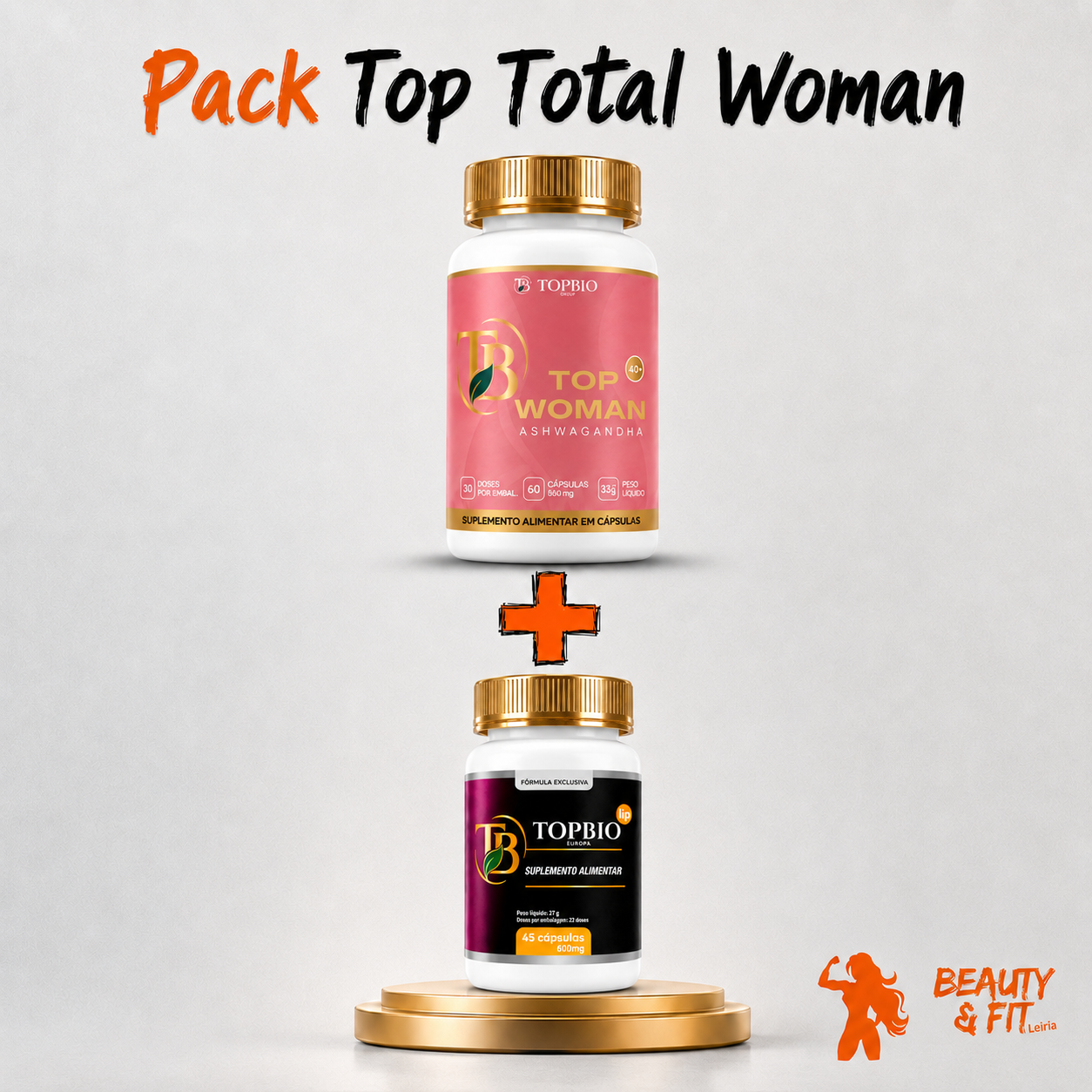 Pack Top Total Woman — Top Woman 40+ e Lip
