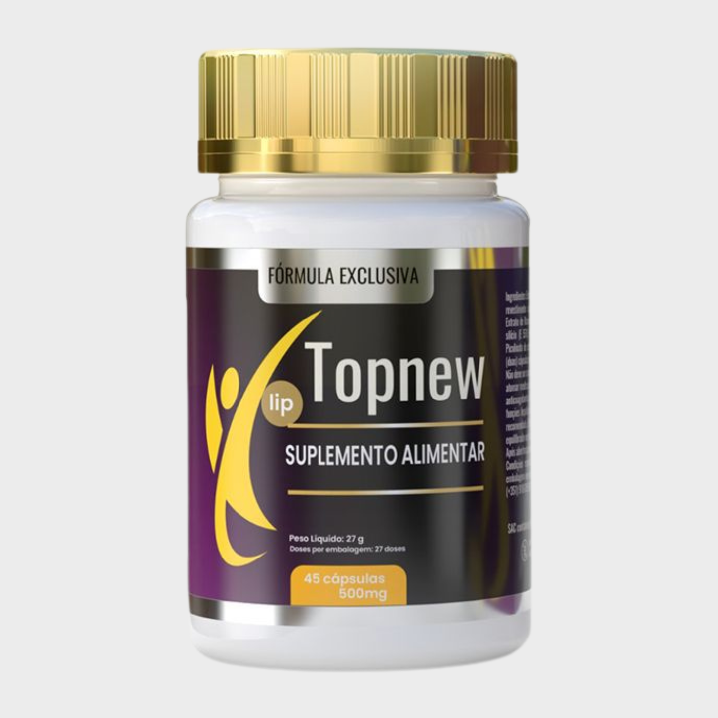 TopBio Lip — Suplemento Alimentar para Equilíbrio e Bem-Estar | 45 Cápsulas — imagem 2