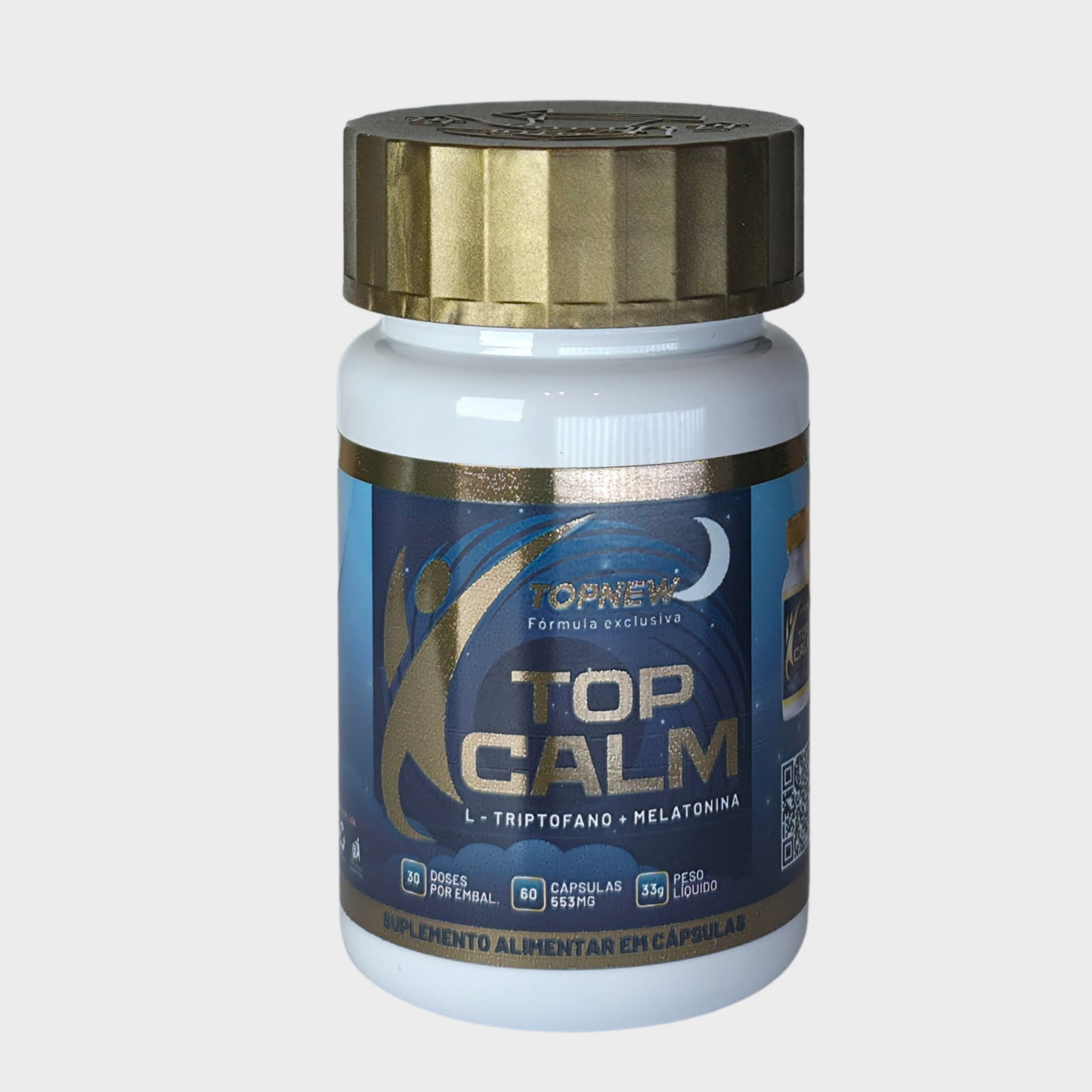 Top Calm — Suplemento para Relaxamento, Equilíbrio Emocional e Qualidade do Sono | TopNew