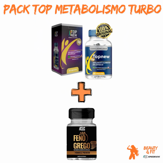 Pack Top Metabolismo Turbo – Queime Gordura e Defina