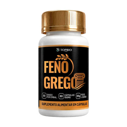 TopBio Fenogreco — Suplemento natural con Trigonella foenum-graecum | 60 Cápsulas