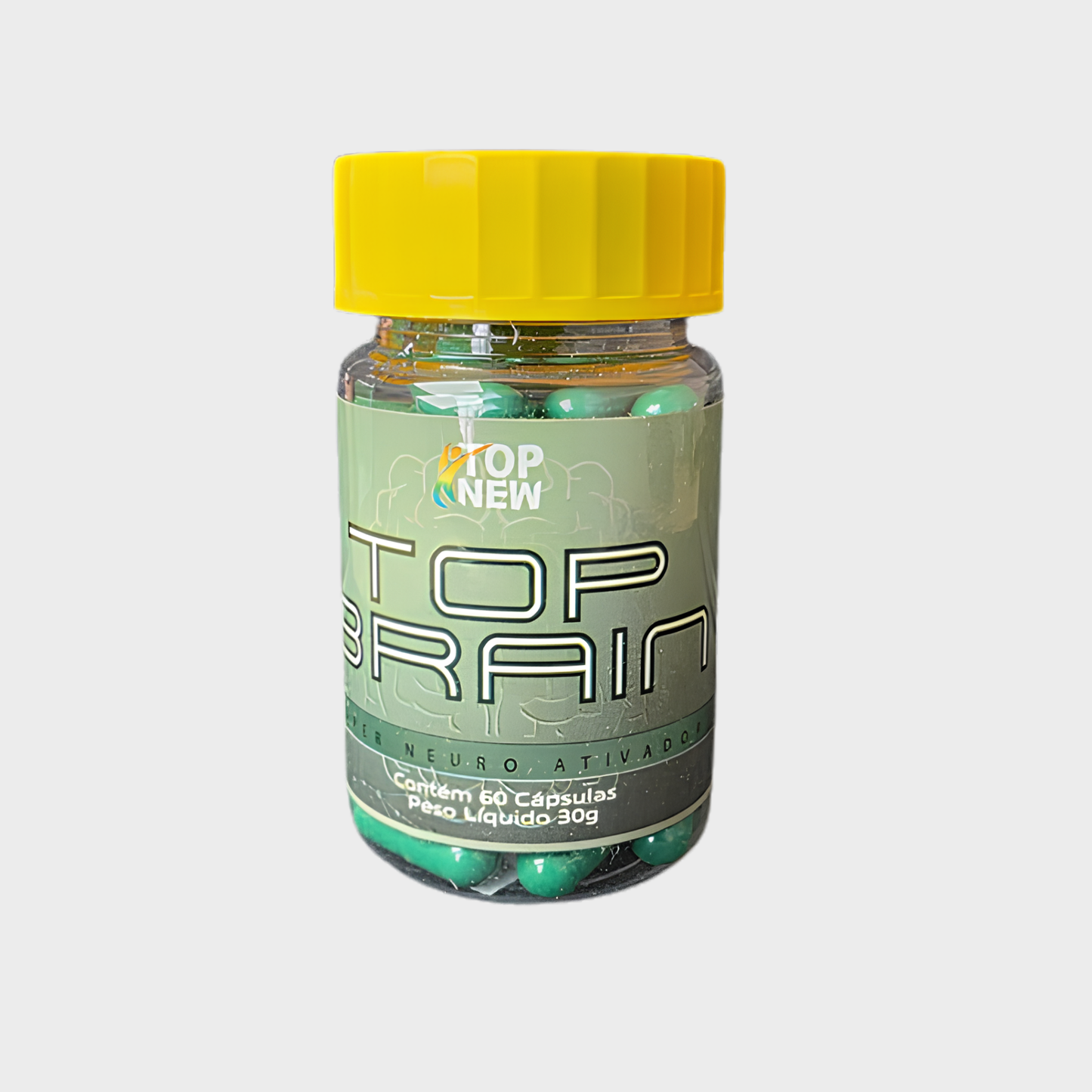 Top Brain — Supplement for Focus, Mental Energy & Cognitive Performance | 60 Capsules