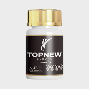 TopNew Termogénico — Fórmula Exclusiva com L-Carnitina, Guaraná e Crómio | 45 Cápsulas