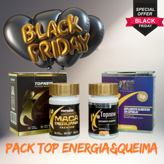 Pack Top Energia&Queima – Emagreça com Vitalidade