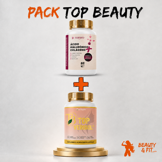 Pack Top Beauty — Ácido Hialurónico e Colagénio Verisol®