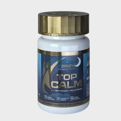 Top Calm — Suplemento para Relaxamento, Equilíbrio Emocional e Qualidade do Sono | TopNew