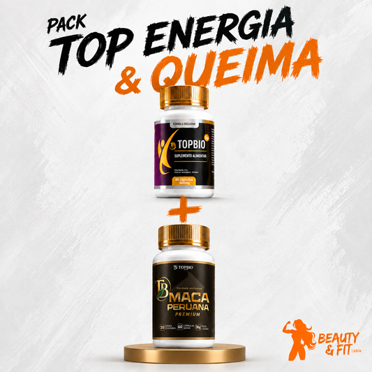 Pack Top Energia&Queima — Lip e Maca Peruana
