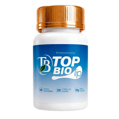 TopBio Lip Mini — Suplemento Alimentar para Equilíbrio e Bem-Estar | 20 Cápsulas