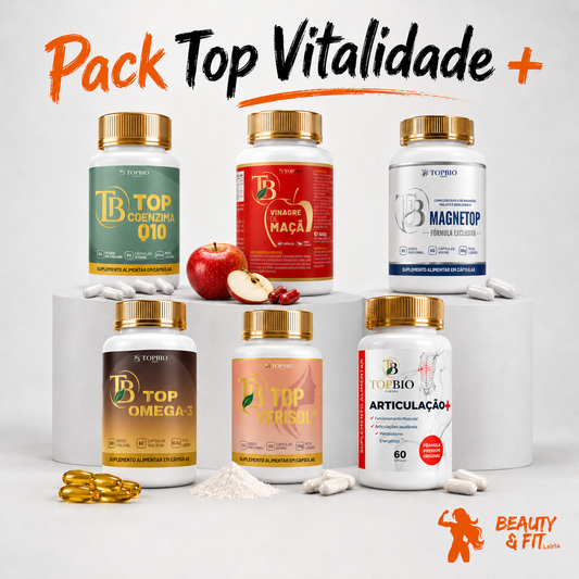 Pack Top Vitalidade+ — Seis Suplementos TopBio