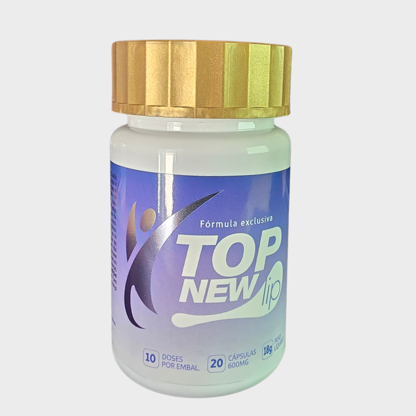 TopNew Lip Mini — Suplemento Alimentar para Equilíbrio e Bem-Estar | 20 Cápsulas